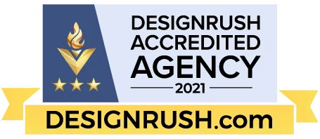 DesignRush Accredited Agency 2021