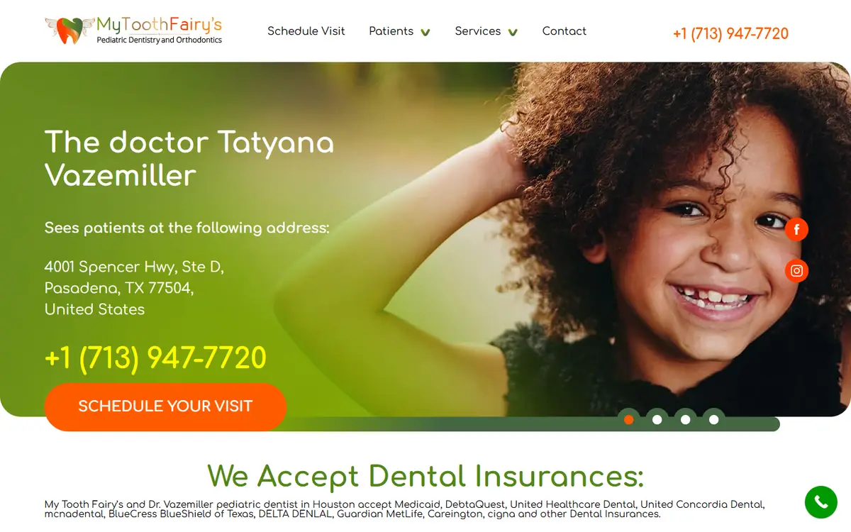 My Tooth Fairy’s website