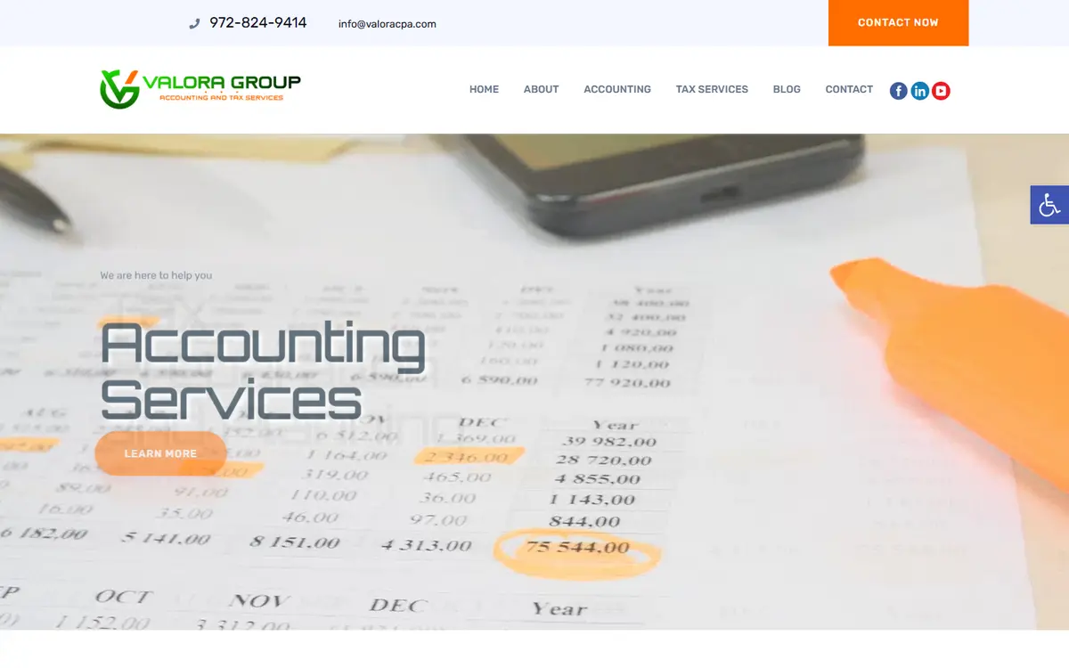 Valora Group website